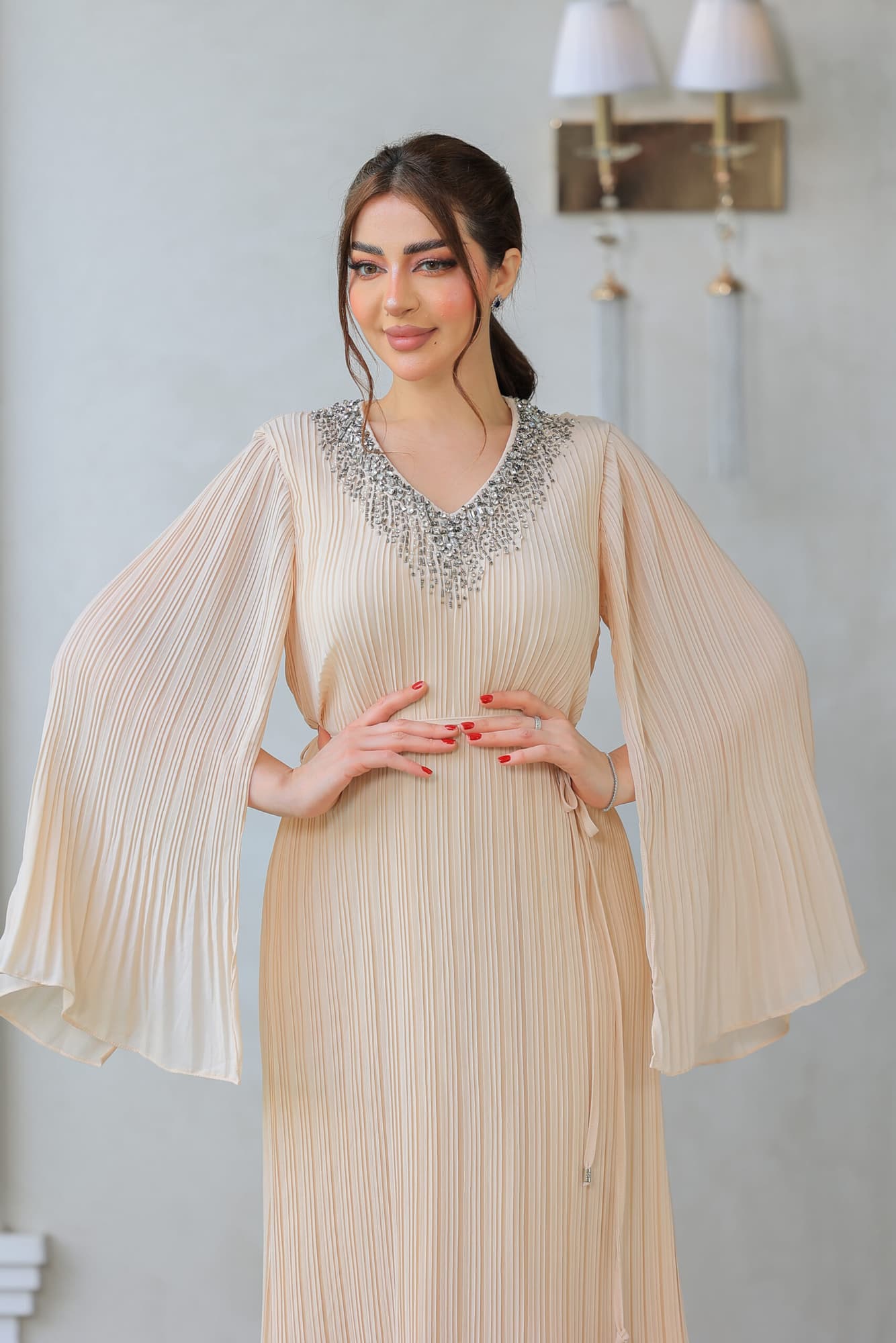 فستان أنيق بلمسة ملكية