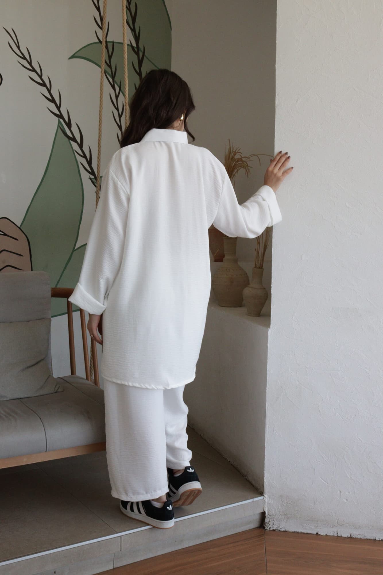 طقم بلوزة وبنطلون كاجوال