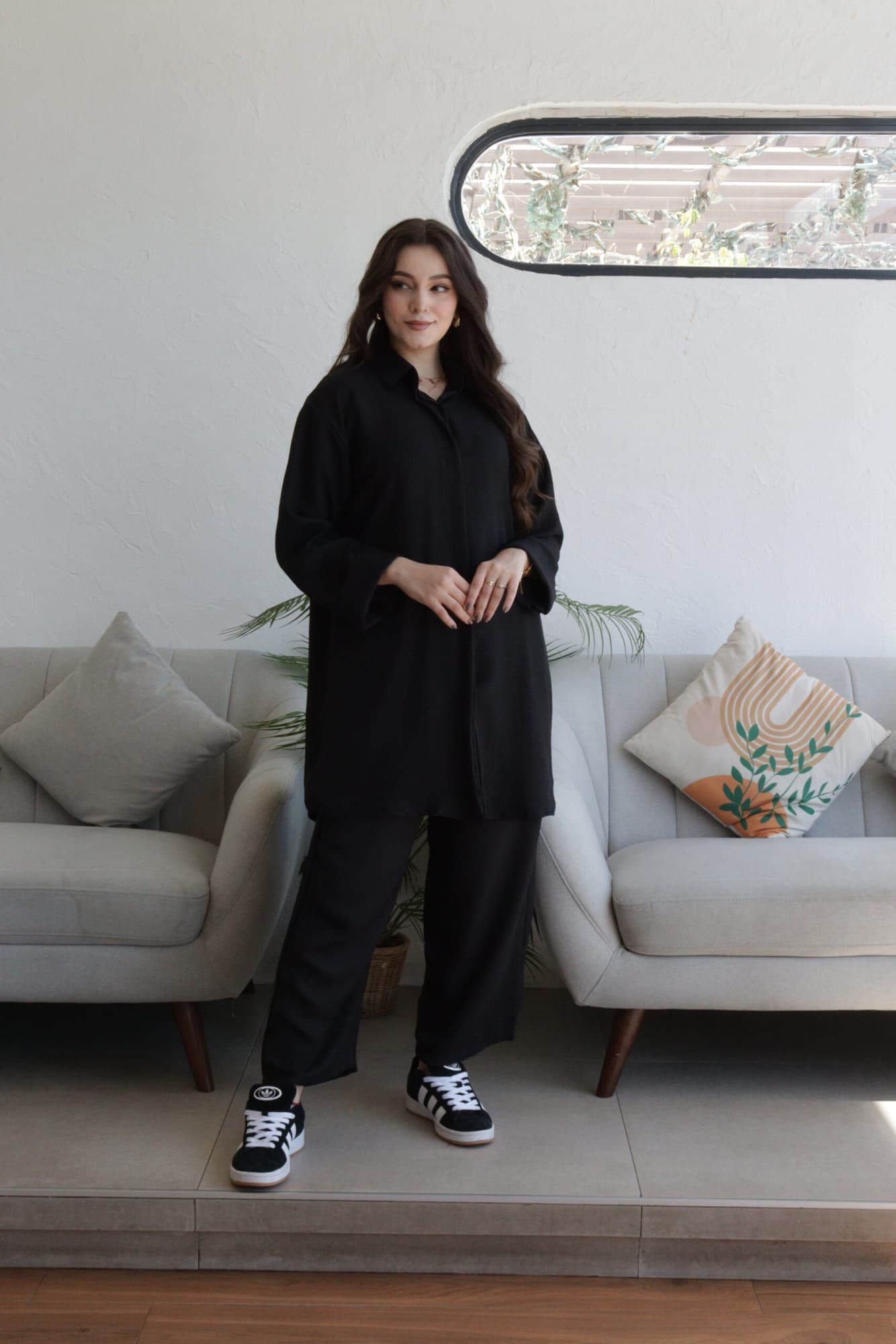 طقم بلوزة وبنطلون كاجوال