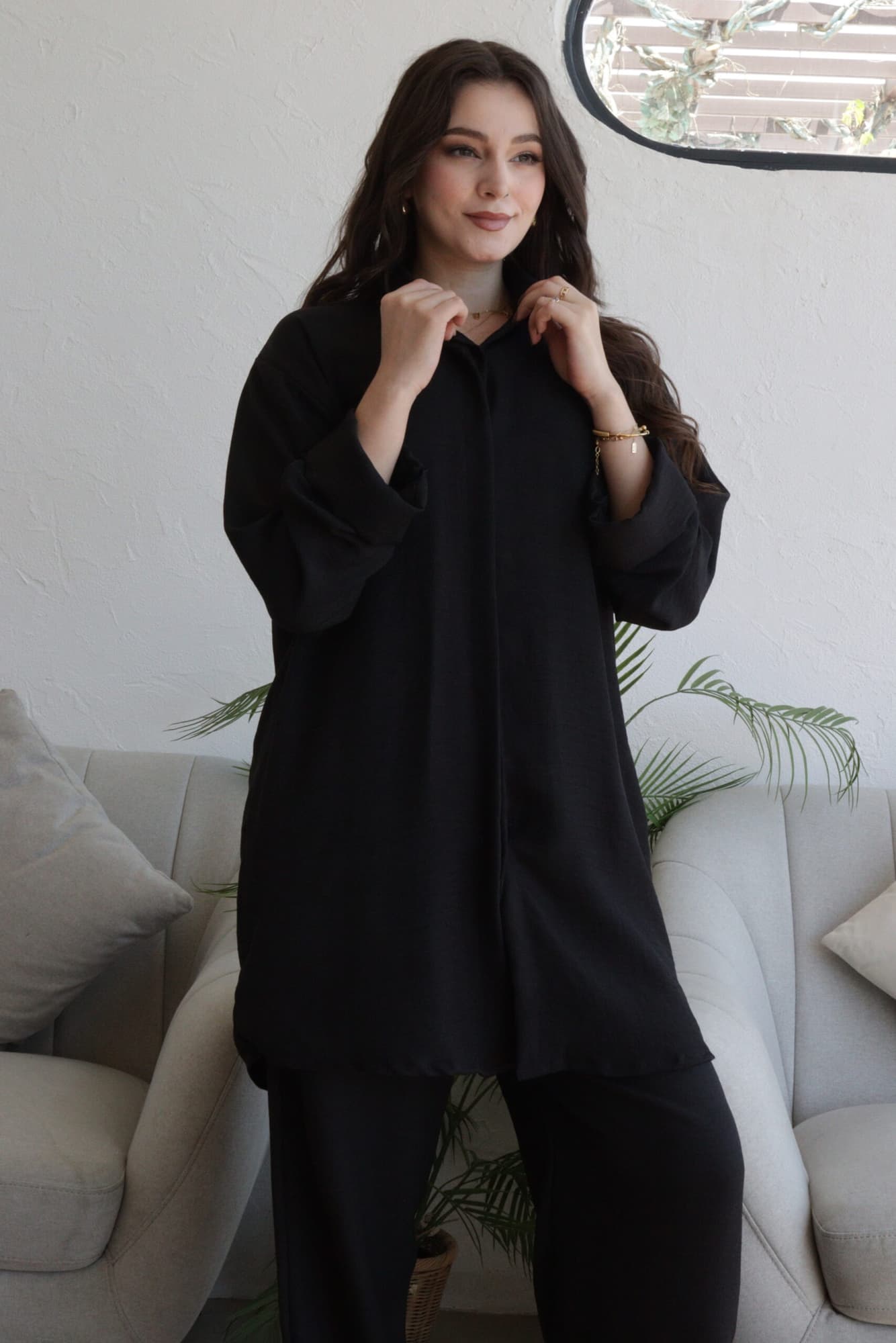 طقم بلوزة وبنطلون كاجوال