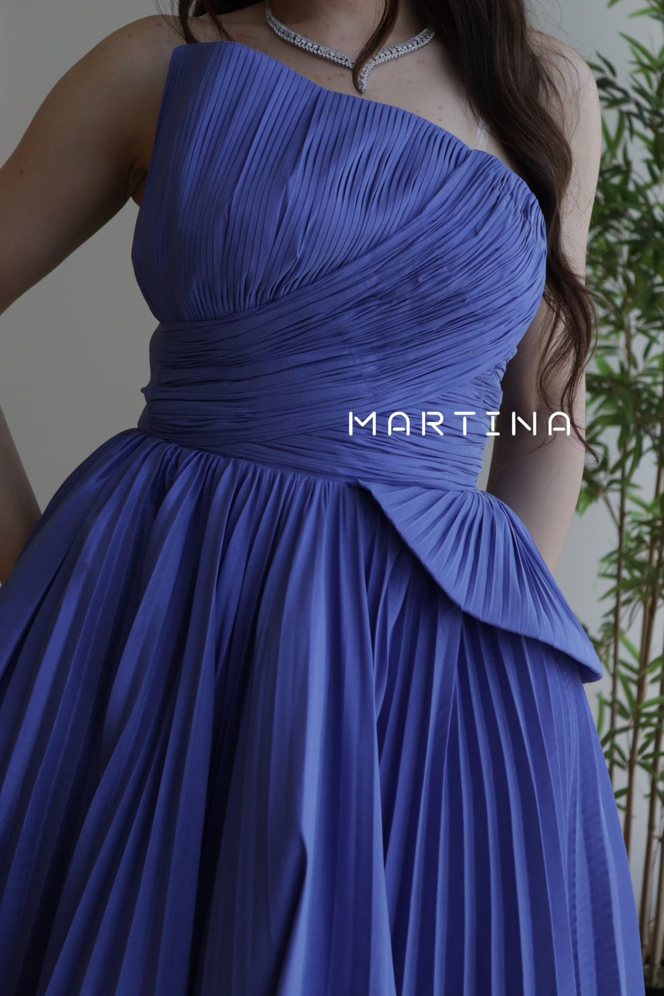 فستان سهره ميدي بتصميم مذهل عصري