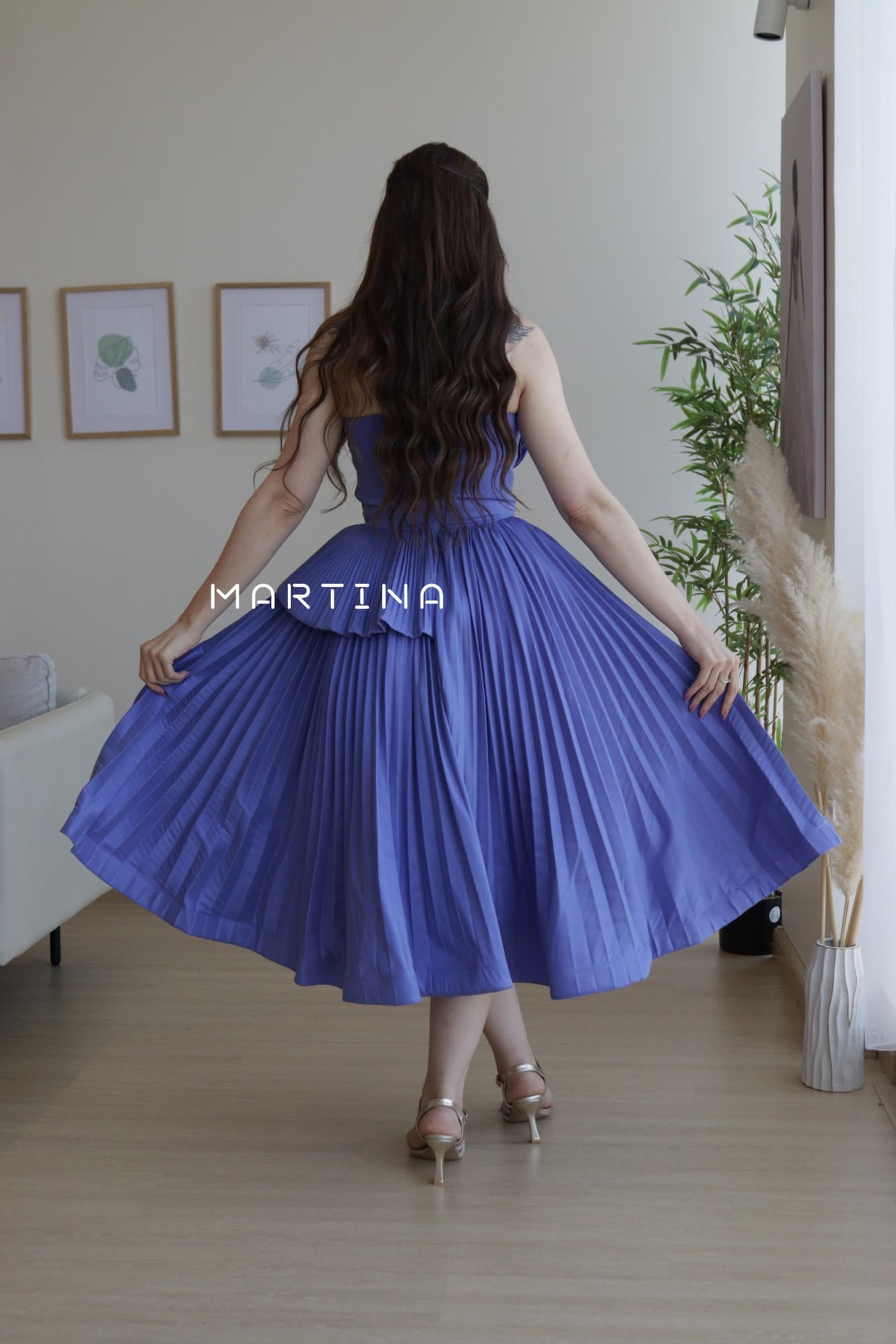 فستان سهره ميدي بتصميم مذهل عصري